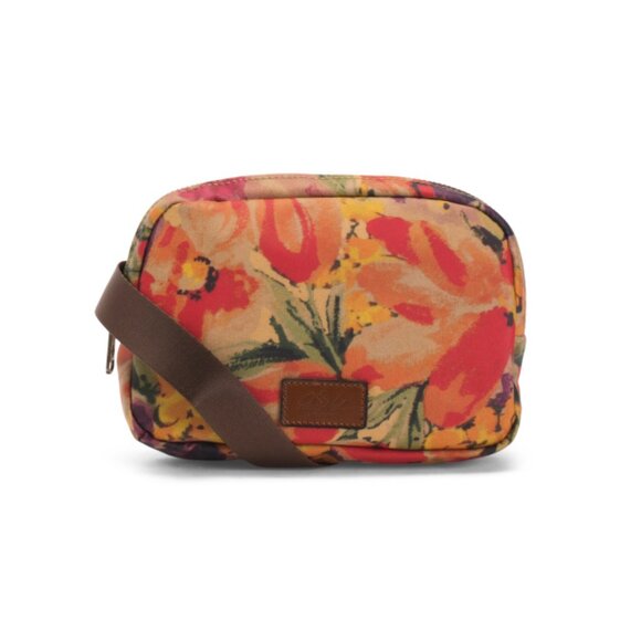 PATRICIA NASH Rainforest Leather And Coated Fabric Tremezzo Belt Bag - Picture 1 of 2